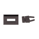 17mm x 27mm Rectangle Twist and Turn Clasp